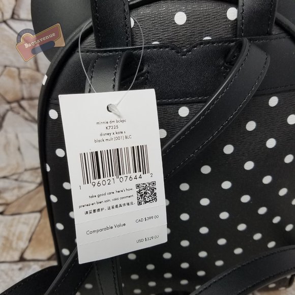 #bagsavenue fast ship Kate Spade disney x kate spade new york minnie backpack main image 4